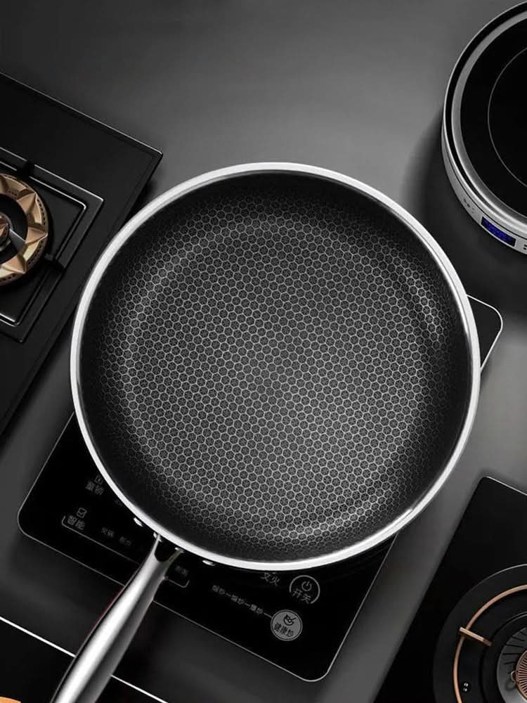 STEELCORE – Edelstahl Bratpfanne für Energiesparendes & Langlebiges Kochen