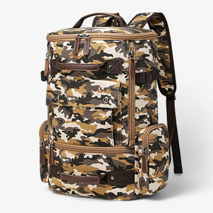 VINTAGECANVAS Rucksack – Stilvoll & Funktional mit Laptopfach für Alltag & Abenteuer