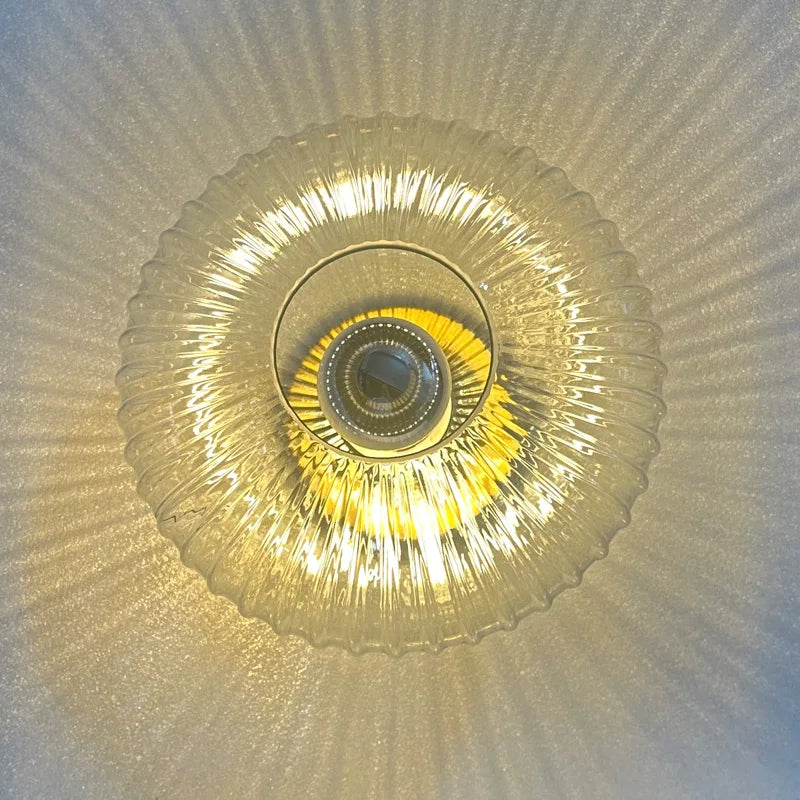 AuraGlas Bauhaus Wandleuchte