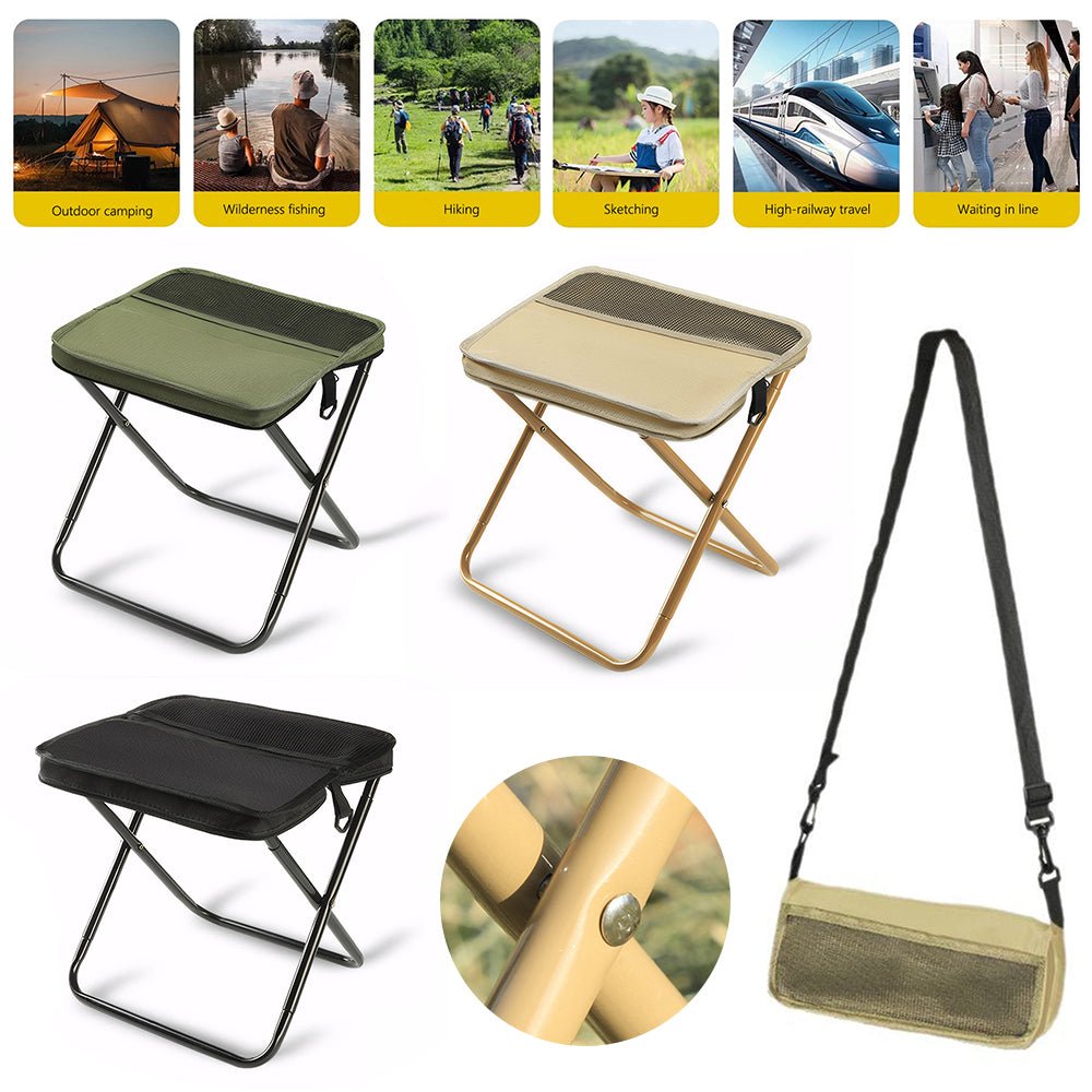 2-IN-1 STUHLTASCHE – Wasserdichter Faltstuhl & Rucksack für Outdoor-Abenteuer