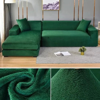 SAMTLUX – Sofabezug – Elastisch & Luxuriös für jedes Wohnzimmer