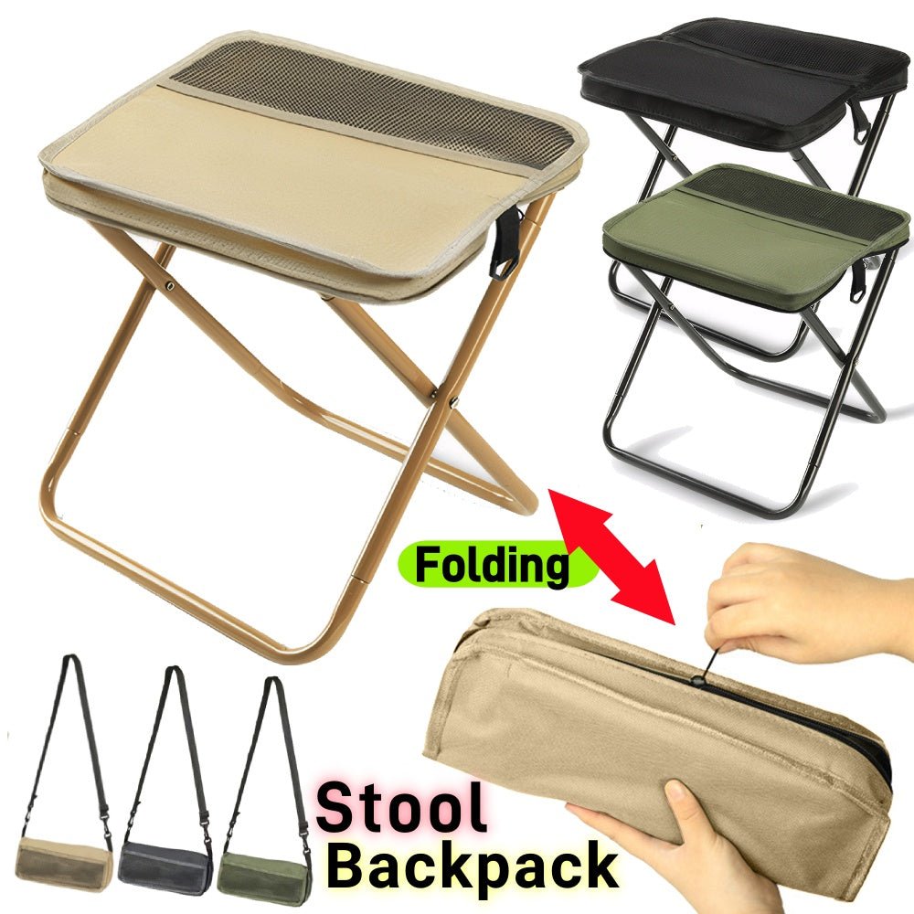 2-IN-1 STUHLTASCHE – Wasserdichter Faltstuhl & Rucksack für Outdoor-Abenteuer