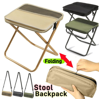 2-IN-1 STUHLTASCHE – Wasserdichter Faltstuhl & Rucksack für Outdoor-Abenteuer