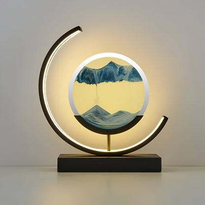 Sand Glow Tischlampe – Beruhigende Lichtgestaltung