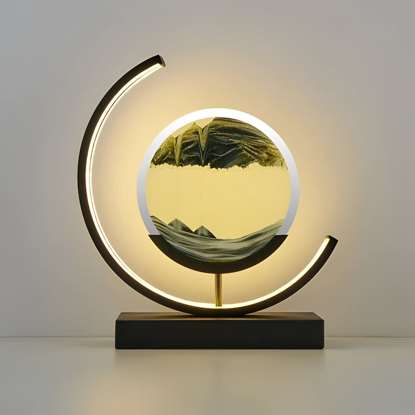 Sand Glow Tischlampe – Beruhigende Lichtgestaltung