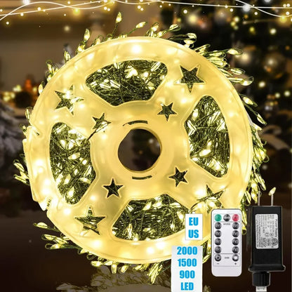 Fireworklume – LED-Feuerwerk-Lichterkette mit Fernbedienung und Timer