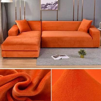 SAMTLUX – Sofabezug – Elastisch & Luxuriös für jedes Wohnzimmer