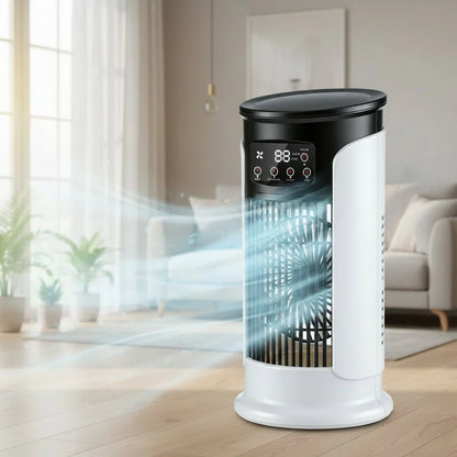 FRESHWIND – Tragbarer 3-in-1-Luftkühler mit Luftbefeuchter und LED-Nachtlicht