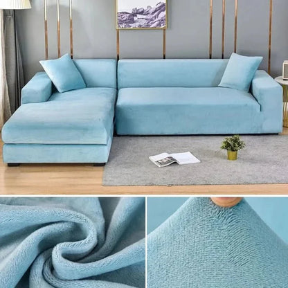SAMTLUX – Sofabezug – Elastisch & Luxuriös für jedes Wohnzimmer