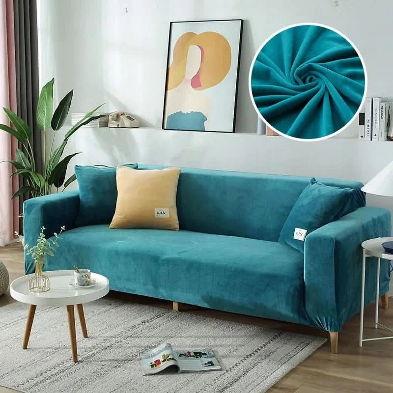 SAMTLUX – Sofabezug – Elastisch & Luxuriös für jedes Wohnzimmer