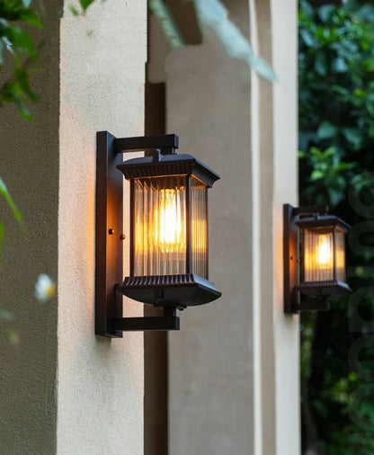 TerraGuard Classic – Wasserdichte Außenwandleuchte aus Metall