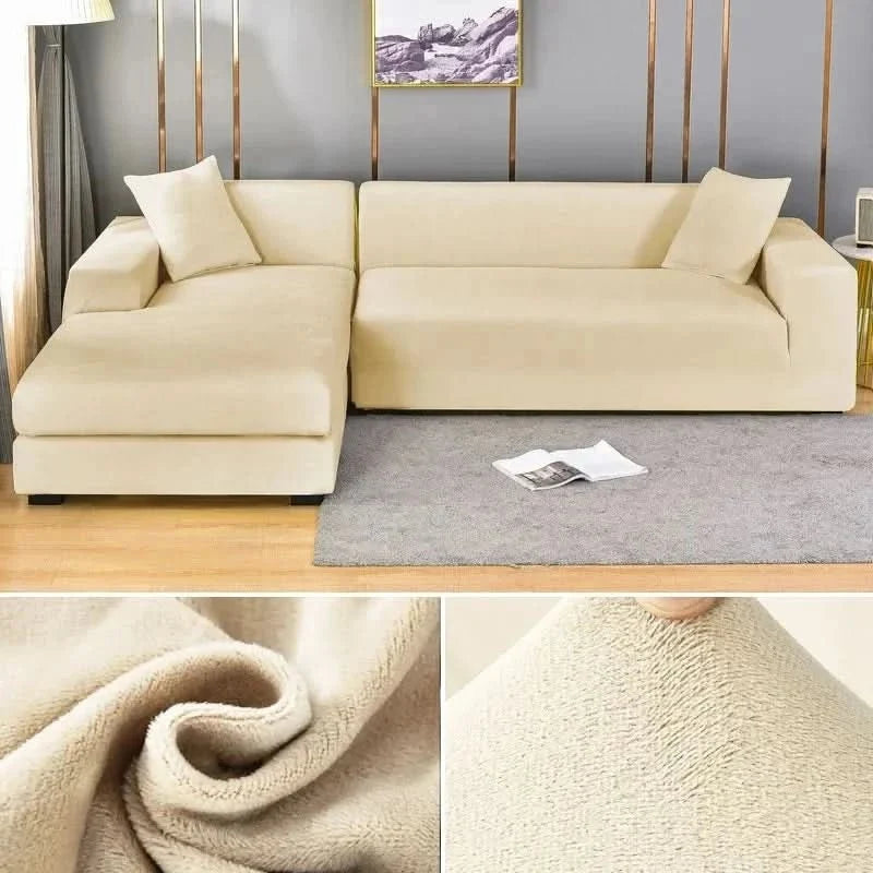SAMTLUX – Sofabezug – Elastisch & Luxuriös für jedes Wohnzimmer