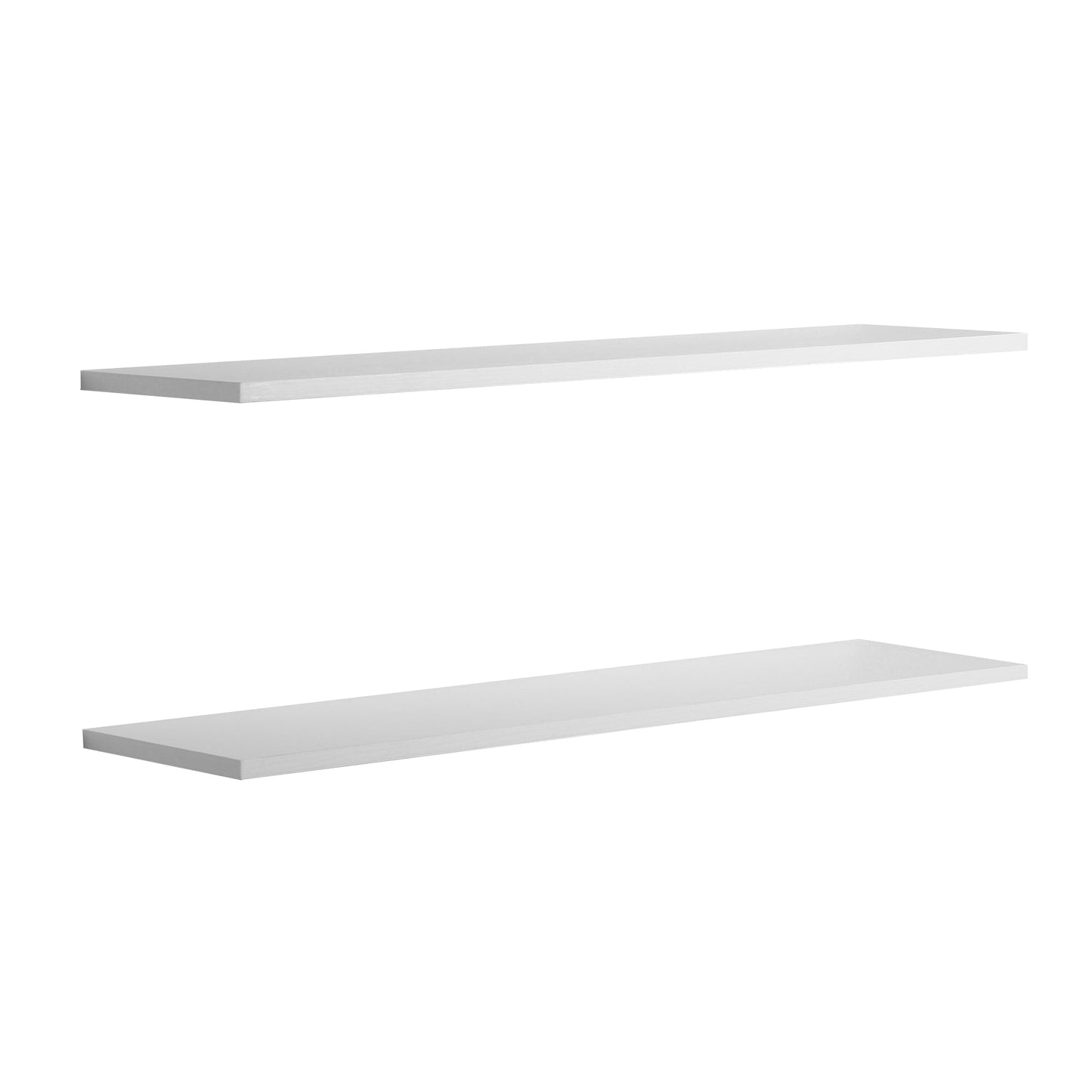Schlanke Schwebende Regale MDP - Natürliches Holzdesign