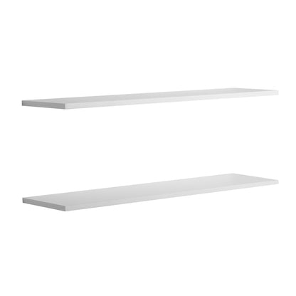 Schlanke Schwebende Regale MDP - Natürliches Holzdesign