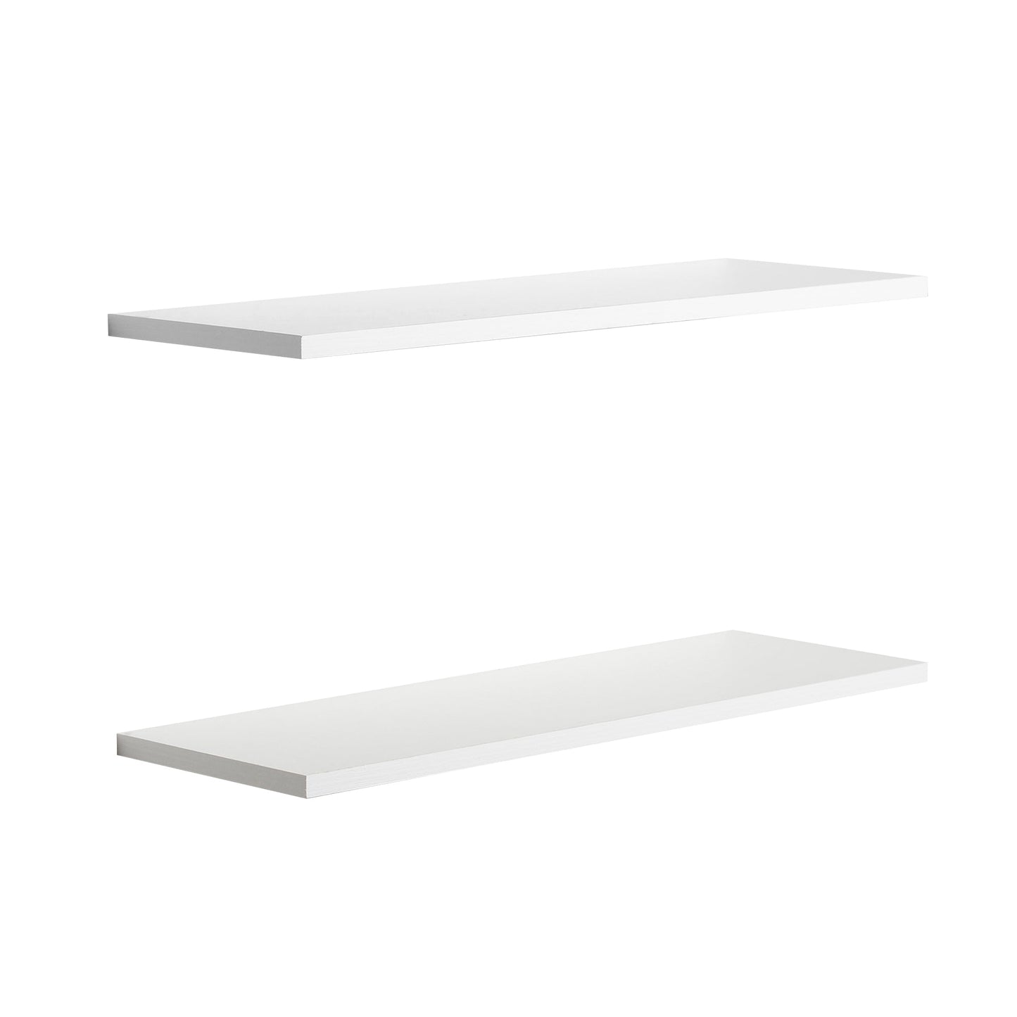 Schlanke Schwebende Regale MDP - Natürliches Holzdesign