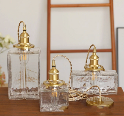Fatima – Moderne Retro-Glas-Hängelampe