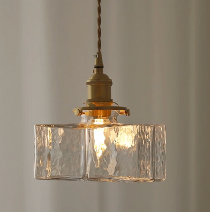 Fatima – Moderne Retro-Glas-Hängelampe