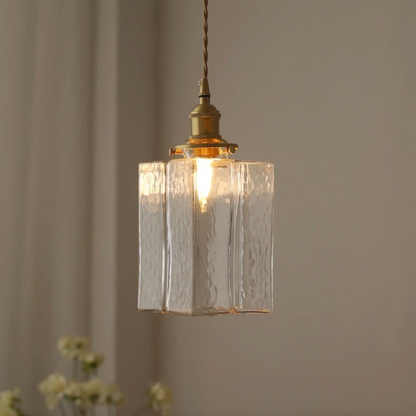 Fatima – Moderne Retro-Glas-Hängelampe