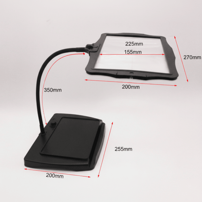 HANDWERK LUX – Tischlupe mit LED für präzises Arbeiten und klare Details