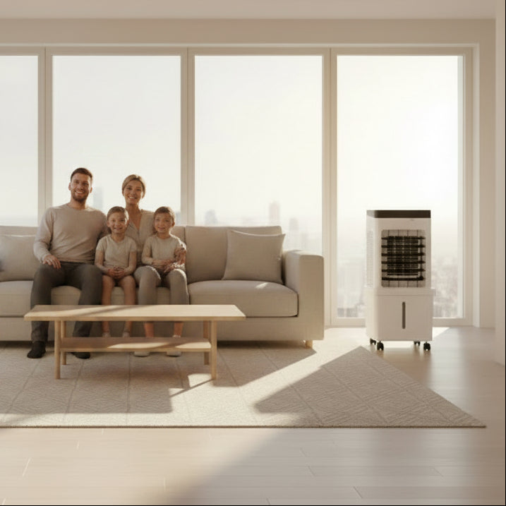 COOLNOVA – Mobiler Luftkühler – Flexible 3-in-1-Frische für zu Hause