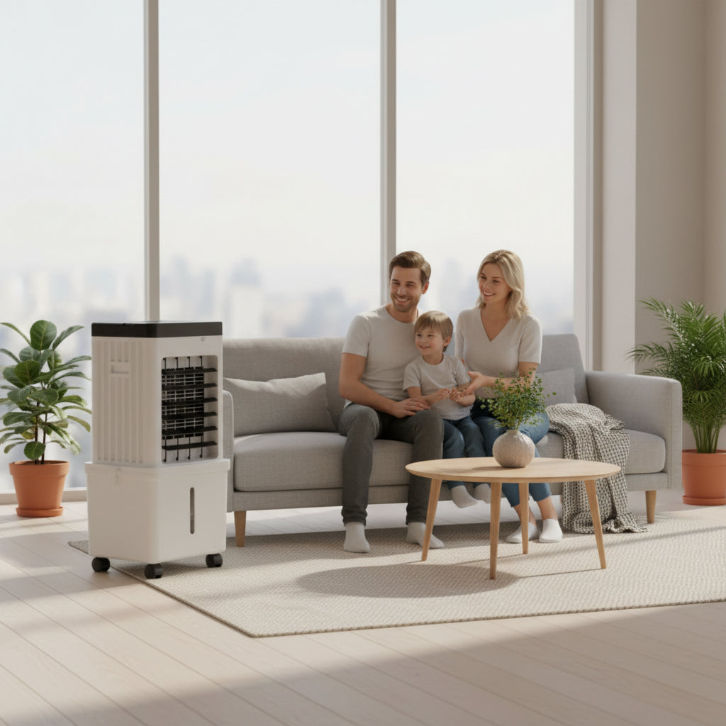 COOLNOVA – Mobiler Luftkühler – Flexible 3-in-1-Frische für zu Hause