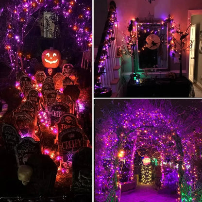 Witchbeam – LED-Halloween-Lichterkette mit acht wählbaren Beleuchtungsmodi