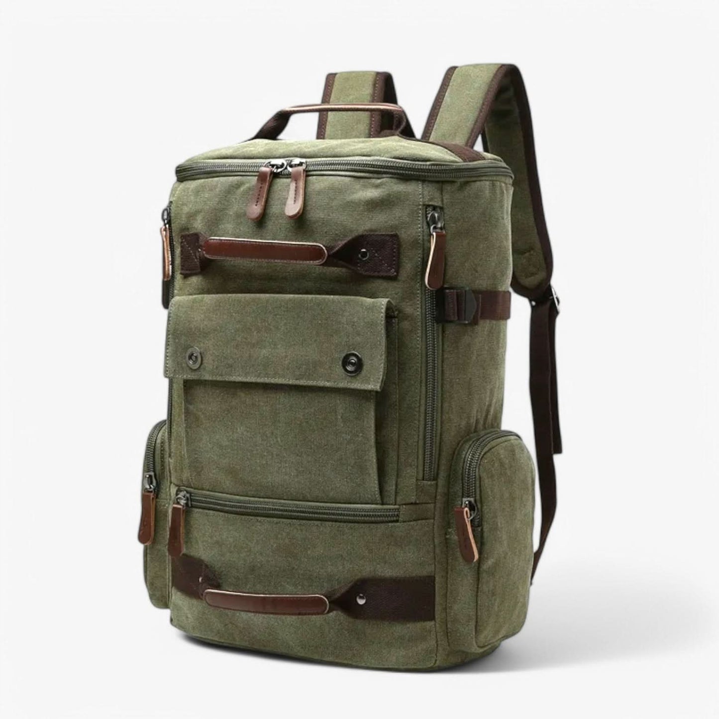VINTAGECANVAS Rucksack – Stilvoll & Funktional mit Laptopfach für Alltag & Abenteuer