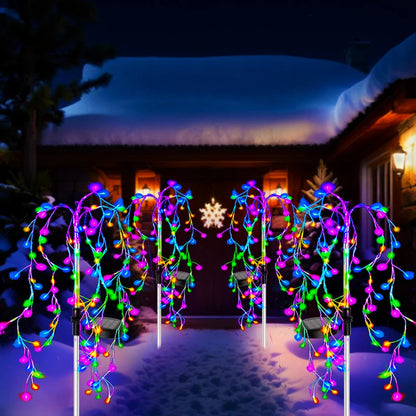 Sunburst – Solar LED Feuerwerk Gartenleuchte mit mehreren Lichtstrahlen