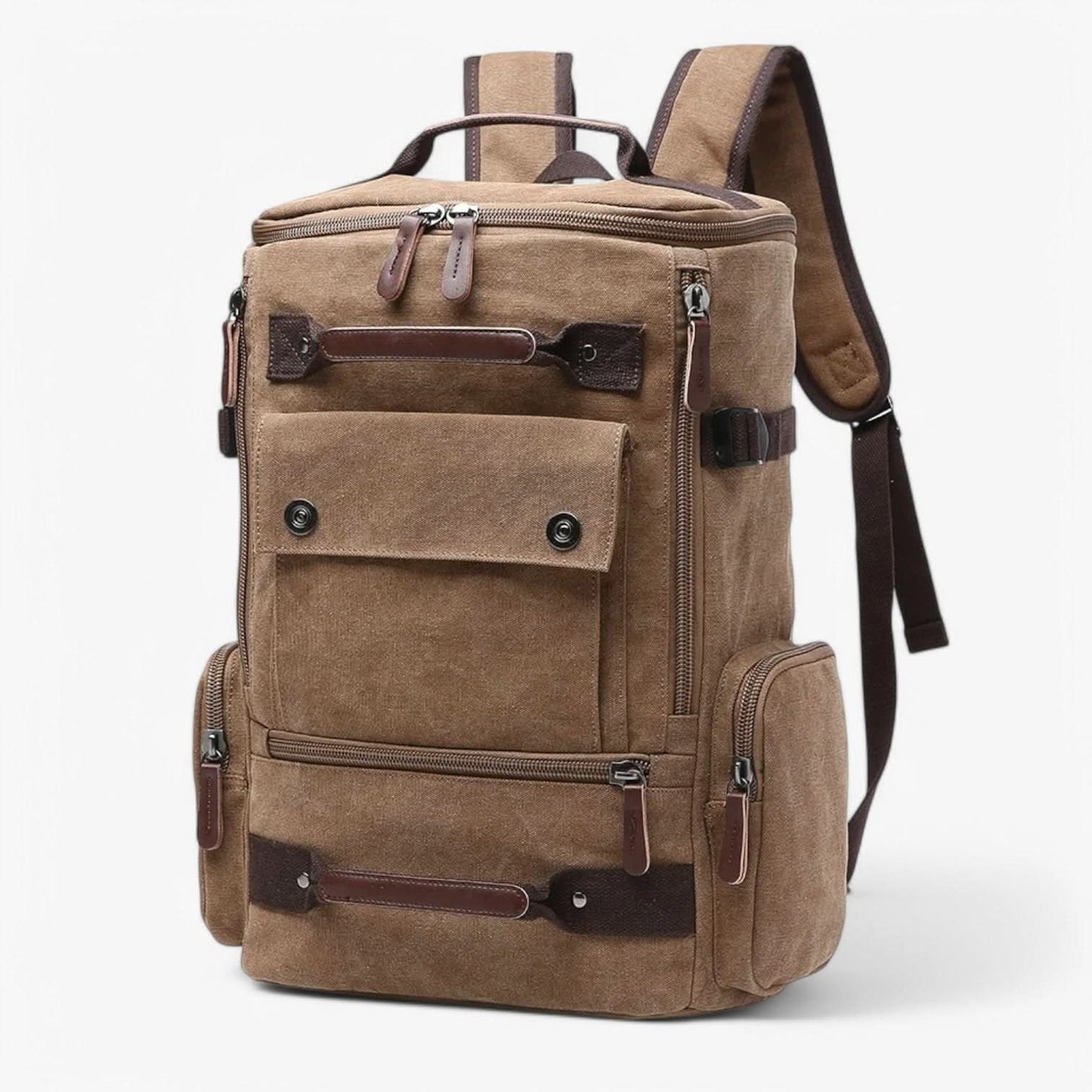 VINTAGECANVAS Rucksack – Stilvoll & Funktional mit Laptopfach für Alltag & Abenteuer