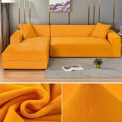 SAMTLUX – Sofabezug – Elastisch & Luxuriös für jedes Wohnzimmer