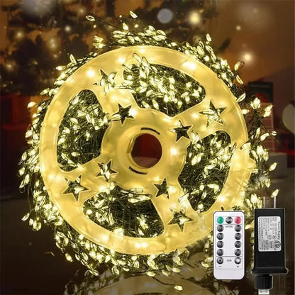 Fireworklume – LED-Feuerwerk-Lichterkette mit Fernbedienung und Timer