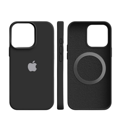 MAGNESOFT LUXE – Magnetische Silikonhülle mit Soft-Touch Oberfläche für iPhone