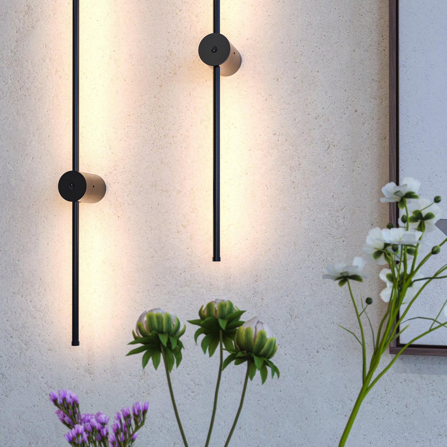 Strata Wandlicht - Kabelloses minimalistisches LED Design