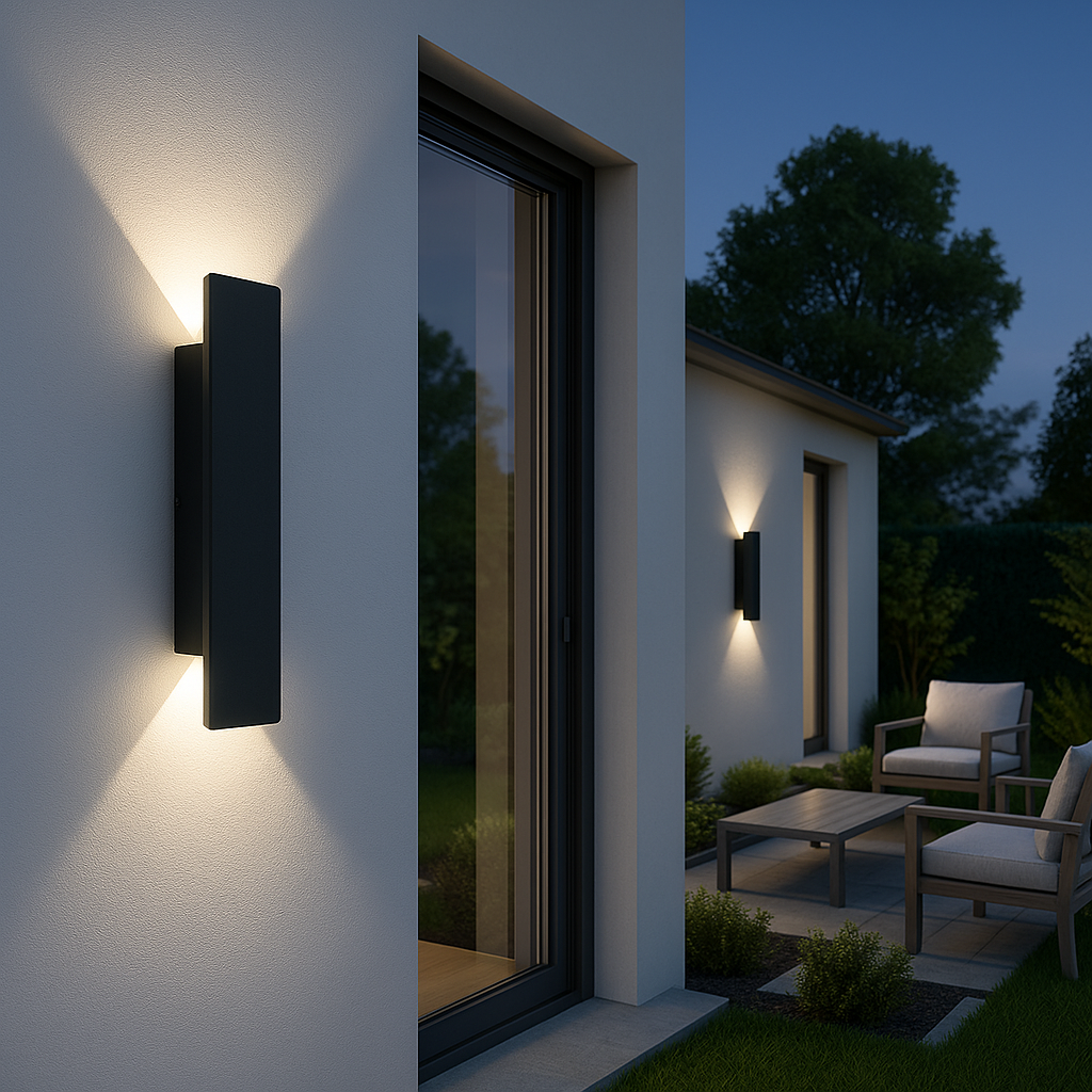 Streamline LED Wandlampe - Schnelles Laden mit Stil