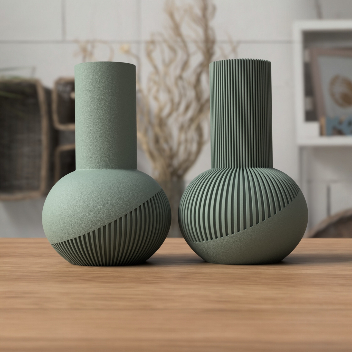 Torana Vasen - Elegantes Bodenvase Zweier Set für Räume