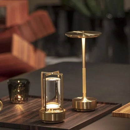 Tap Retro - Kabellose Tischlampe für stilvolle Akzente