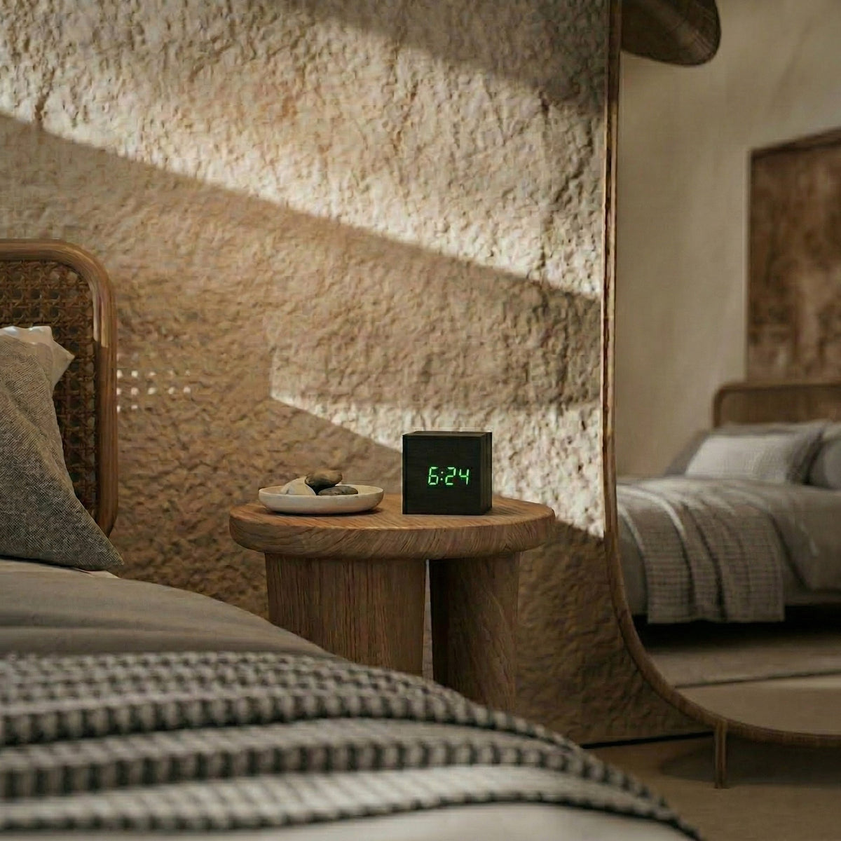 Timeluxa – Mini LED-Digitalwecker mit Temperaturanzeige