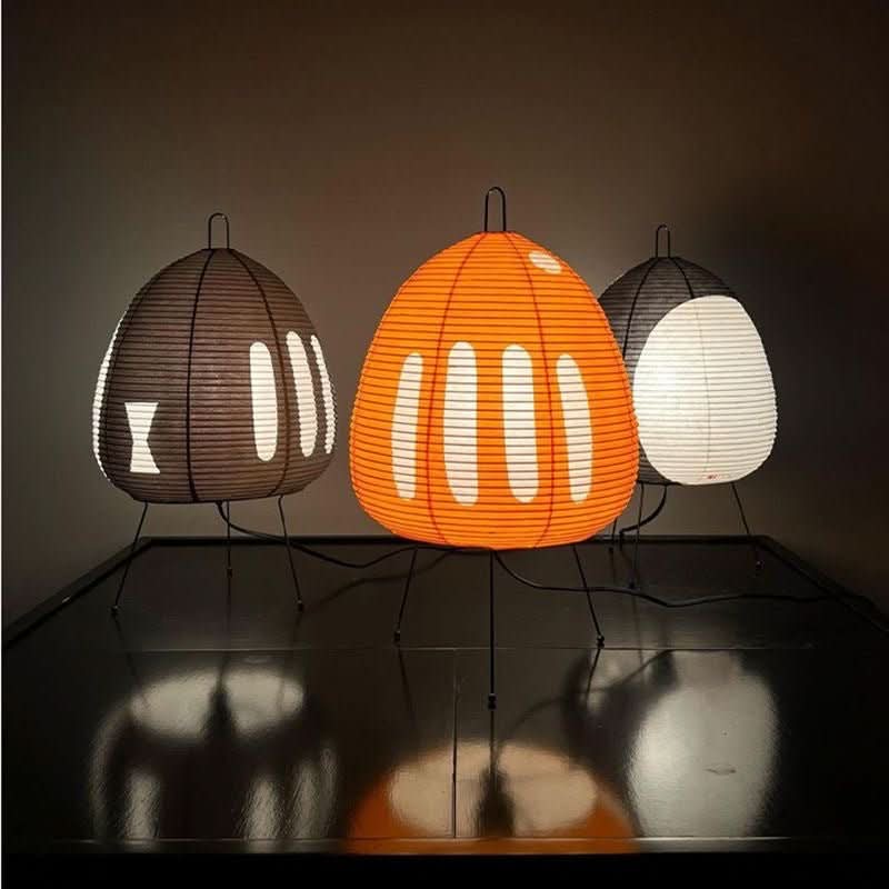 LUMIRICE – Elegante Tischlampe aus Reispapier im japanischen Design
