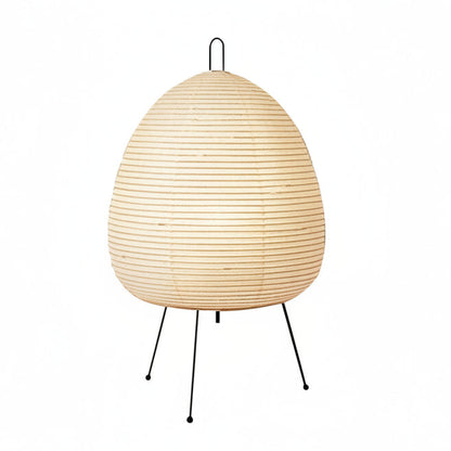 LUMIRICE – Elegante Tischlampe aus Reispapier im japanischen Design