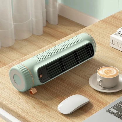 AEROTOWER – Flügelloser Turmventilator für leise 360°-Raumkühlung