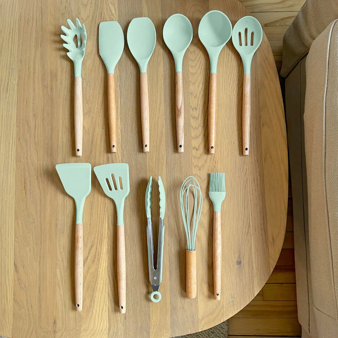 Ungiftige Kochutensilien aus BPA - Edles Marmor-Design
