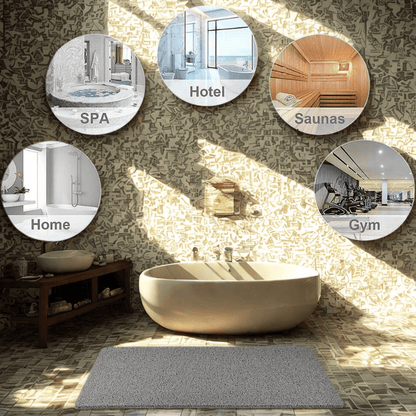 COMFORTDRAIN Mat – Rutschfeste Duschmatte mit hygienischem Abflusssystem