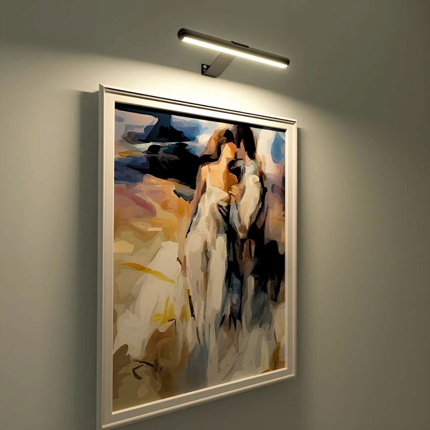 ARTGLOW - Drehbare LED-Wandleuchte – Kabellos & Stilvoll für jede Galerie-Wand