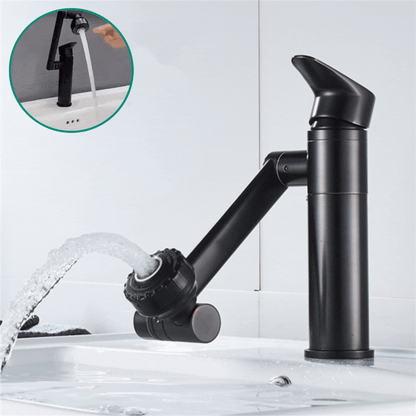 FLEXISPOUT – Flexibler 360° Wasserhahn mit Sprühfunktion für Waschbecken