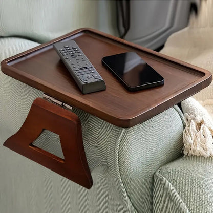 BambusTisch Klapp - Verstellbarer Tabletttisch für Snacks