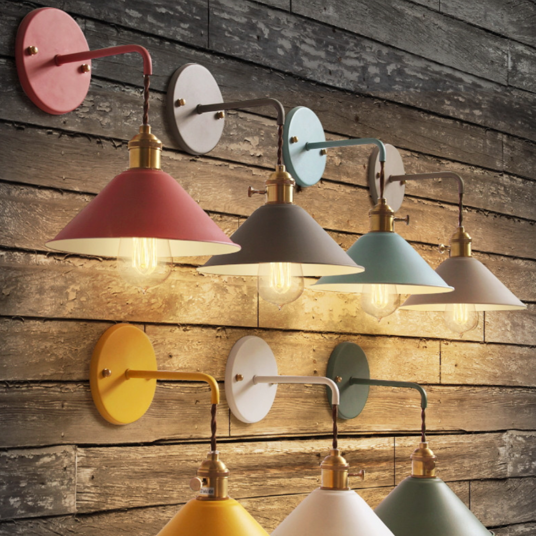 Vintage LED - Charmante Wandleuchte für jedes Retro Ambiente