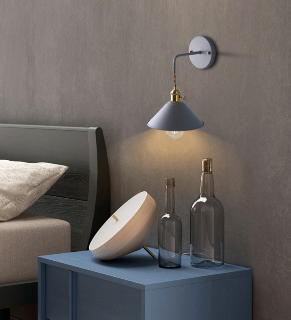 Vintage LED - Charmante Wandleuchte für jedes Retro Ambiente