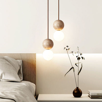 Wabi Sabi Hängeleuchte - Nordisches Design