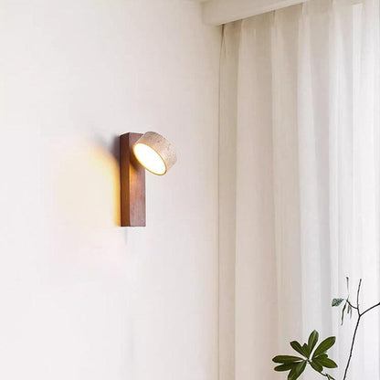 WabiSabi Travertin - Elegante Wandleuchte mit warmem Licht