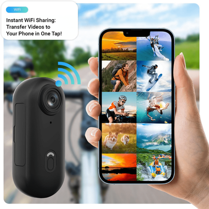 ADRENACAM – 4K Wasserdichtes Action-Kamera-Bundle für Extremsport